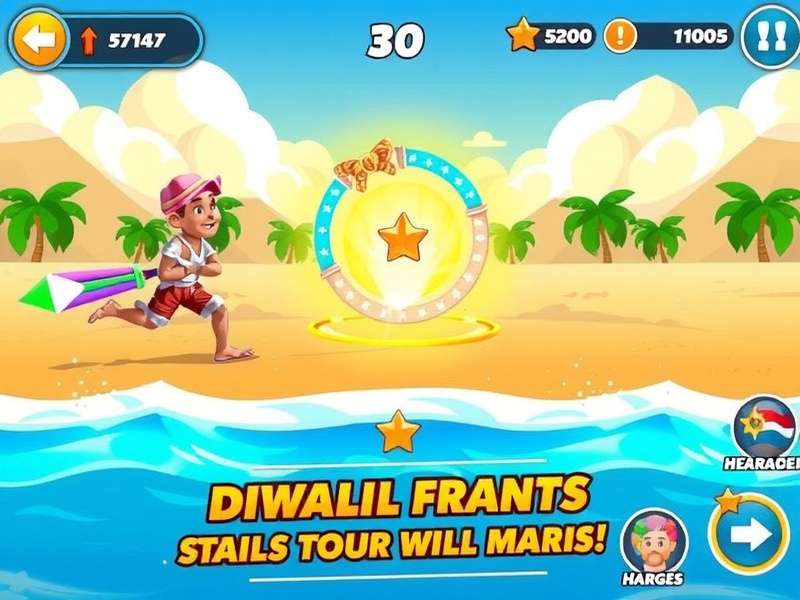 Beach Breakers Gameplay Screenshot